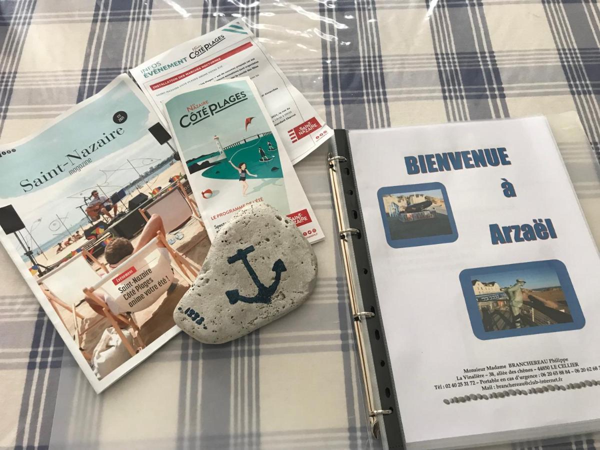 Maison De Vacances Arzael A 200M De La Plage Celebre De Mr Hulot Saint-Nazaire  Bagian luar foto
